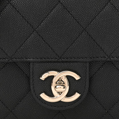 Chanel Caviar Quilted Like A Wallet Flap Black 8 of 11