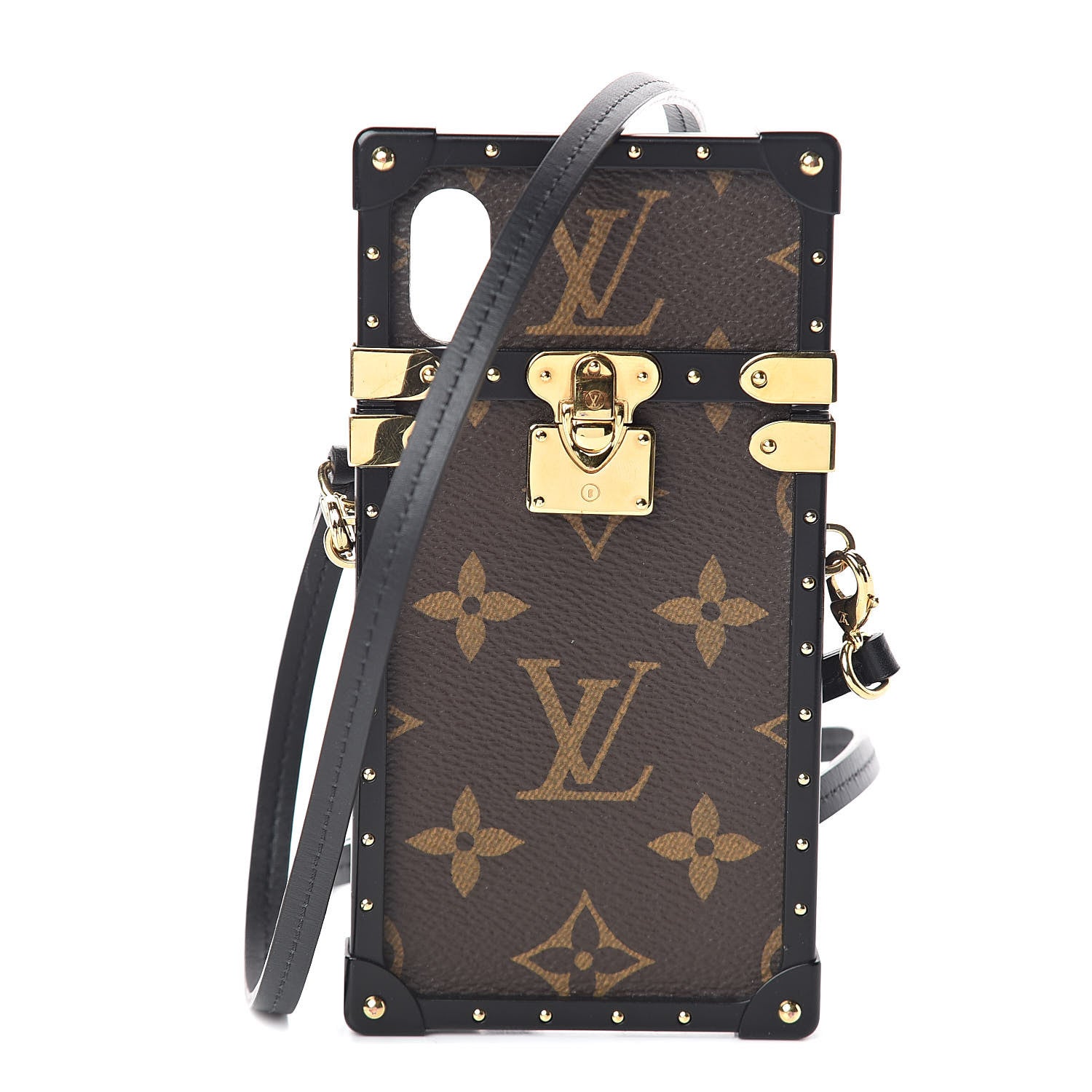 Louis Vuitton Monogram Eye-Trunk iPhone X Case 1 of 7