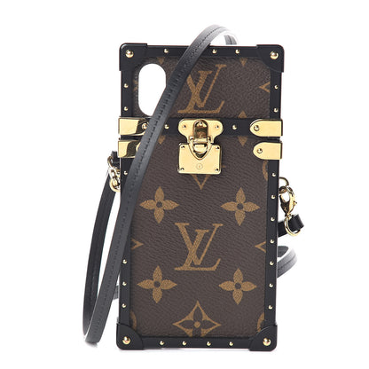 Louis Vuitton Monogram Eye-Trunk iPhone X Case 1 of 7