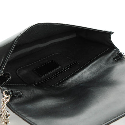 Christian Dior Patent Cannage Lady Dior Convertible Clutch Black 5 of 6