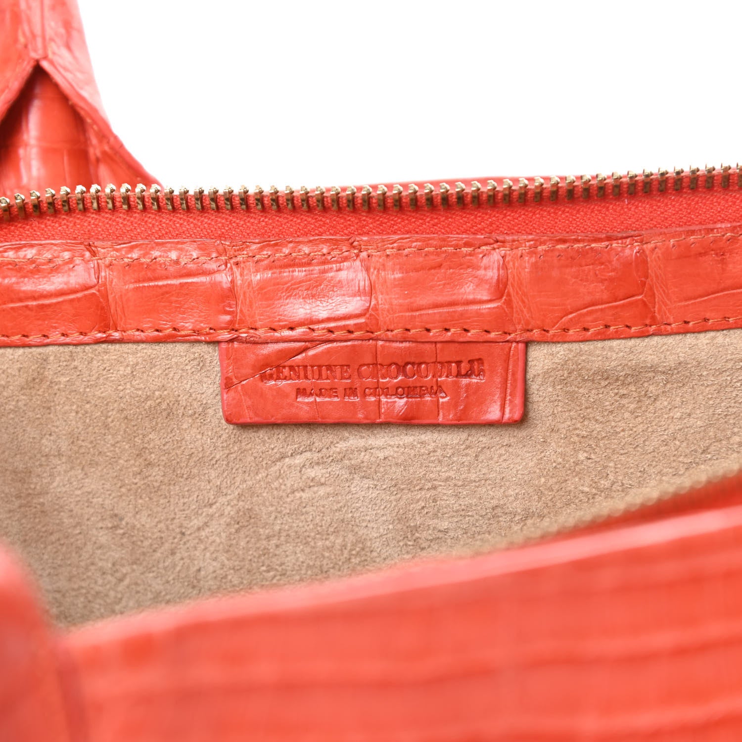 Nancy Gonzalez Crocodile Cristina Satchel Orange 9 of 20