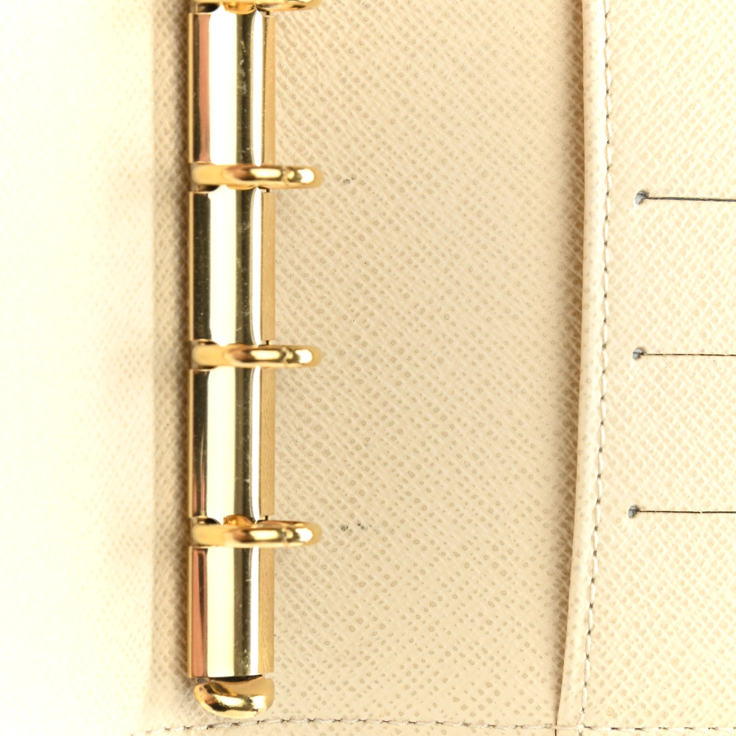 Louis Vuitton Damier Azur Small Ring Agenda Cover 10 of 10