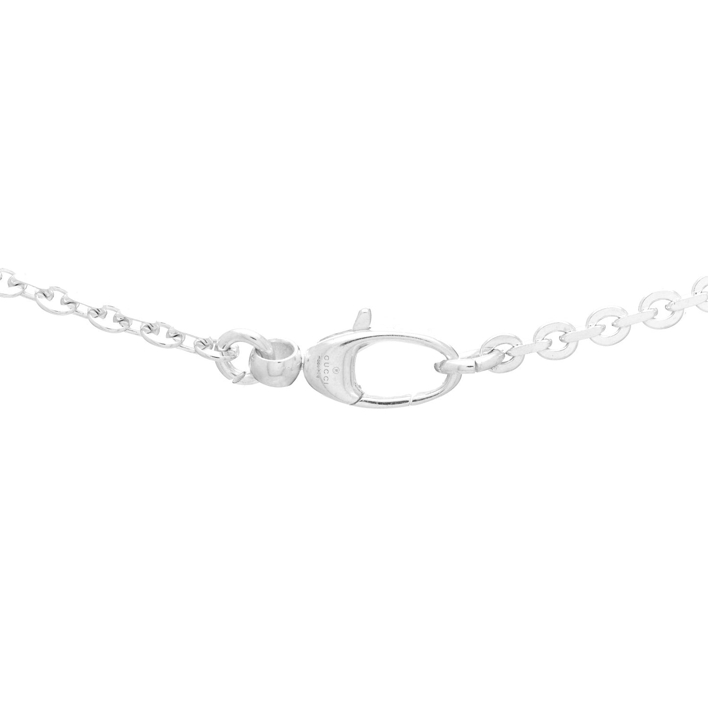 Sterling Silver Bamboo Pendant Necklace