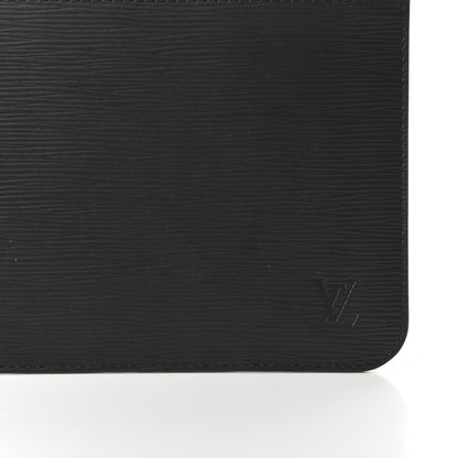 Louis Vuitton Epi Neverfull Pochette MM GM Black 10 of 10