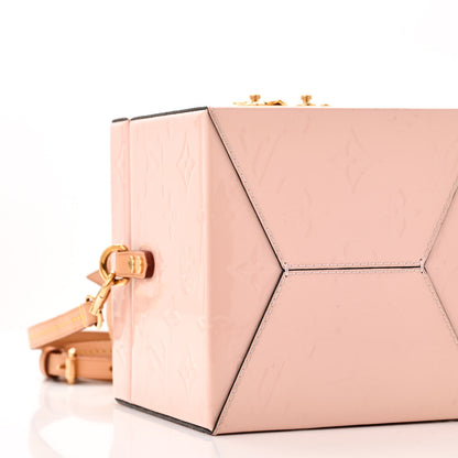 Louis Vuitton LOUIS VUITTON Vernis Bleecker Box Rose Ballerine 9 of 11