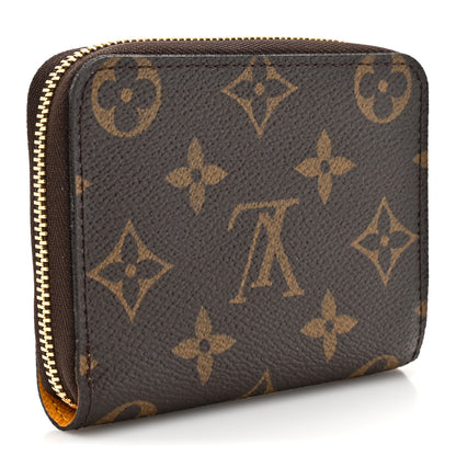 Louis Vuitton Monogram 2022 Christmas Animation New York Soho Zippy Coin Purse Yellow 3 of 7