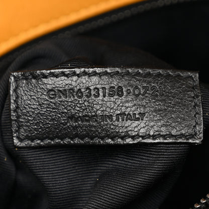Saint Laurent Suede Monogram Medium Niki Chain Satchel Cheddar 7 of 15