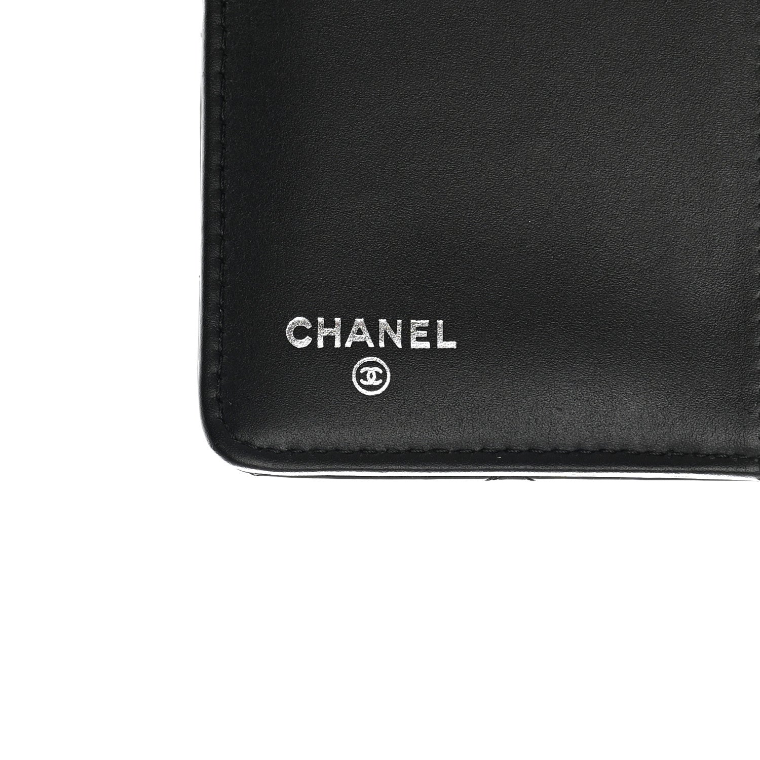 Chanel Patent Calfskin Quilted Yen Wallet Black 6 of 11