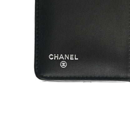 Chanel Patent Calfskin Quilted Yen Wallet Black 6 of 11