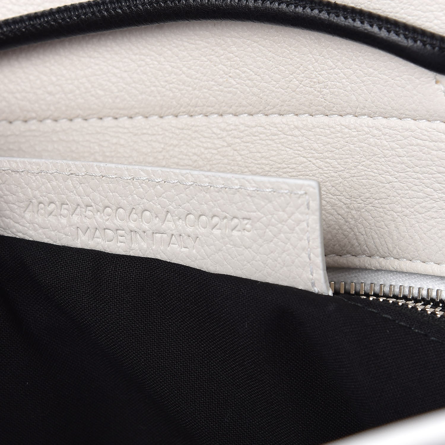 Balenciaga Calfskin Medium Logo North South Shopping Tote White 9 of 10