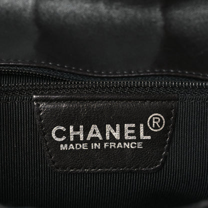 Chanel Lambskin Medium Patchwork Mademoiselle Single Flap Black 6 of 8