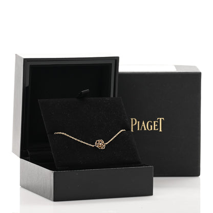 Piaget 18K Rose Gold Diamond Rose Bracelet 4 of 4
