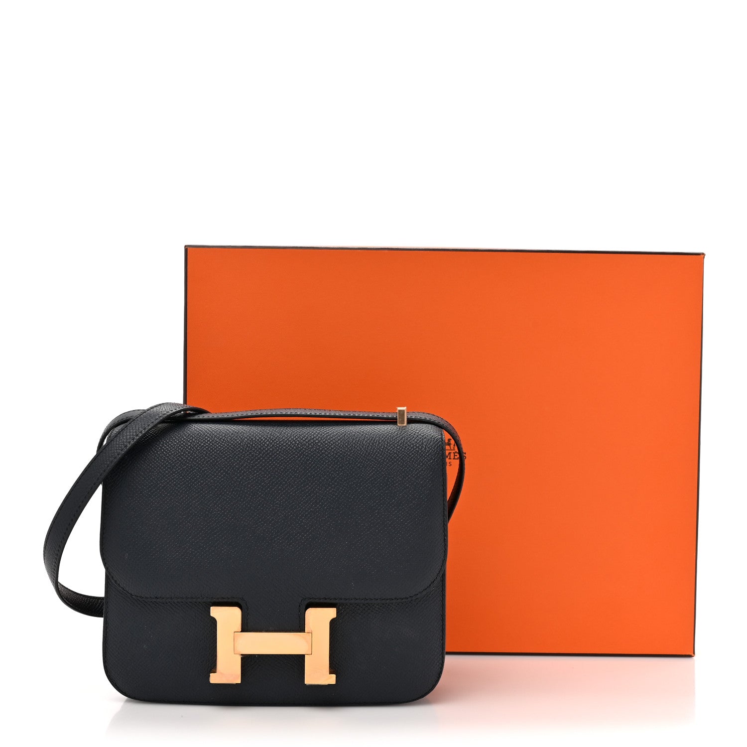Hermes Epsom Constance 18 Bleu Indigo 14 of 14