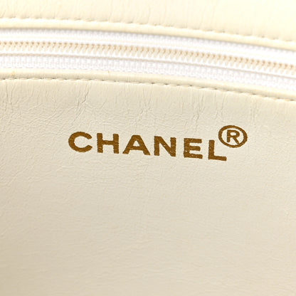 Chanel Caviar Quilted Medallion Tote White 6 of 11