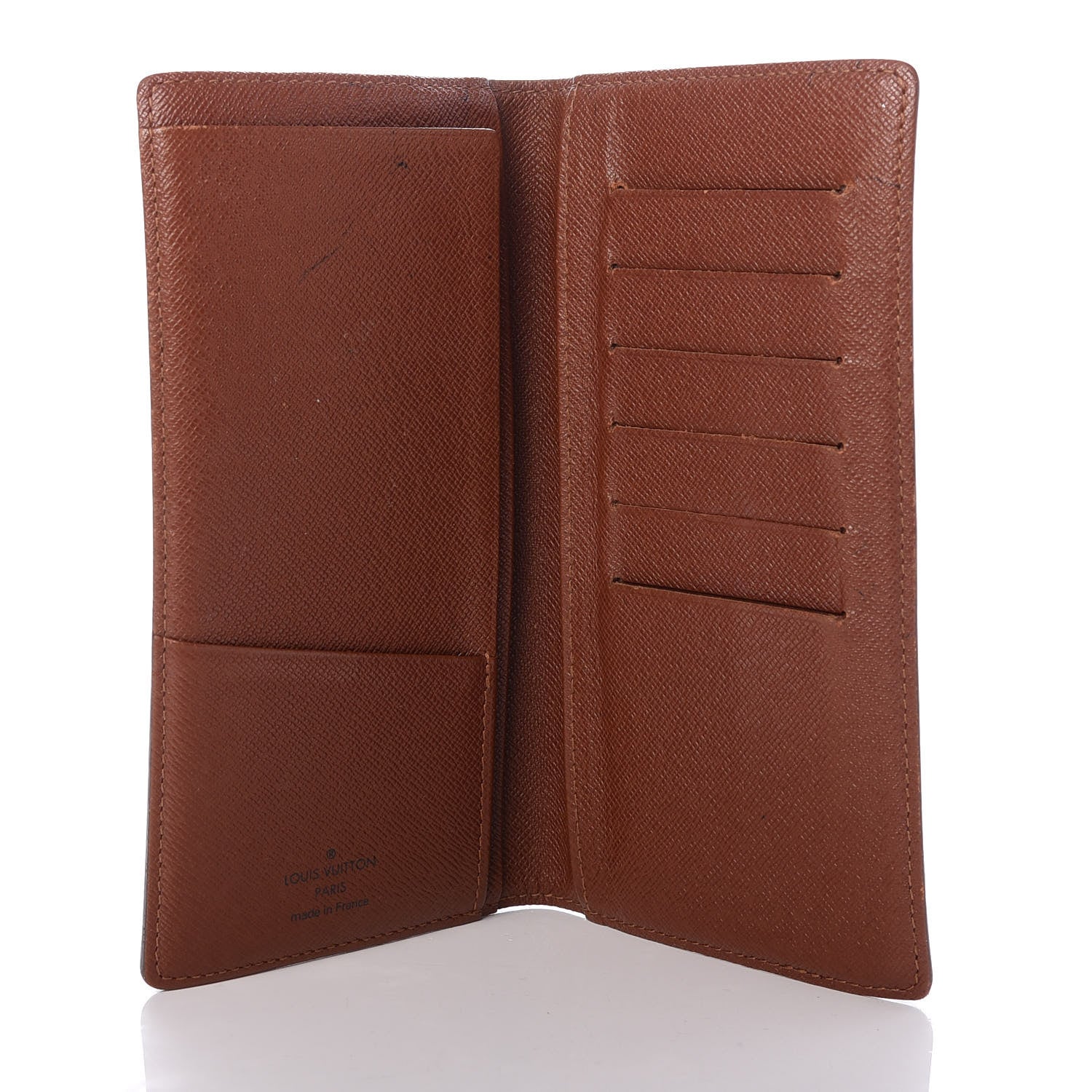 Louis Vuitton Monogram Porte Valeurs Checkbook Wallet 5 of 8