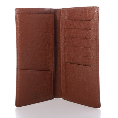 Louis Vuitton Monogram Porte Valeurs Checkbook Wallet 5 of 8