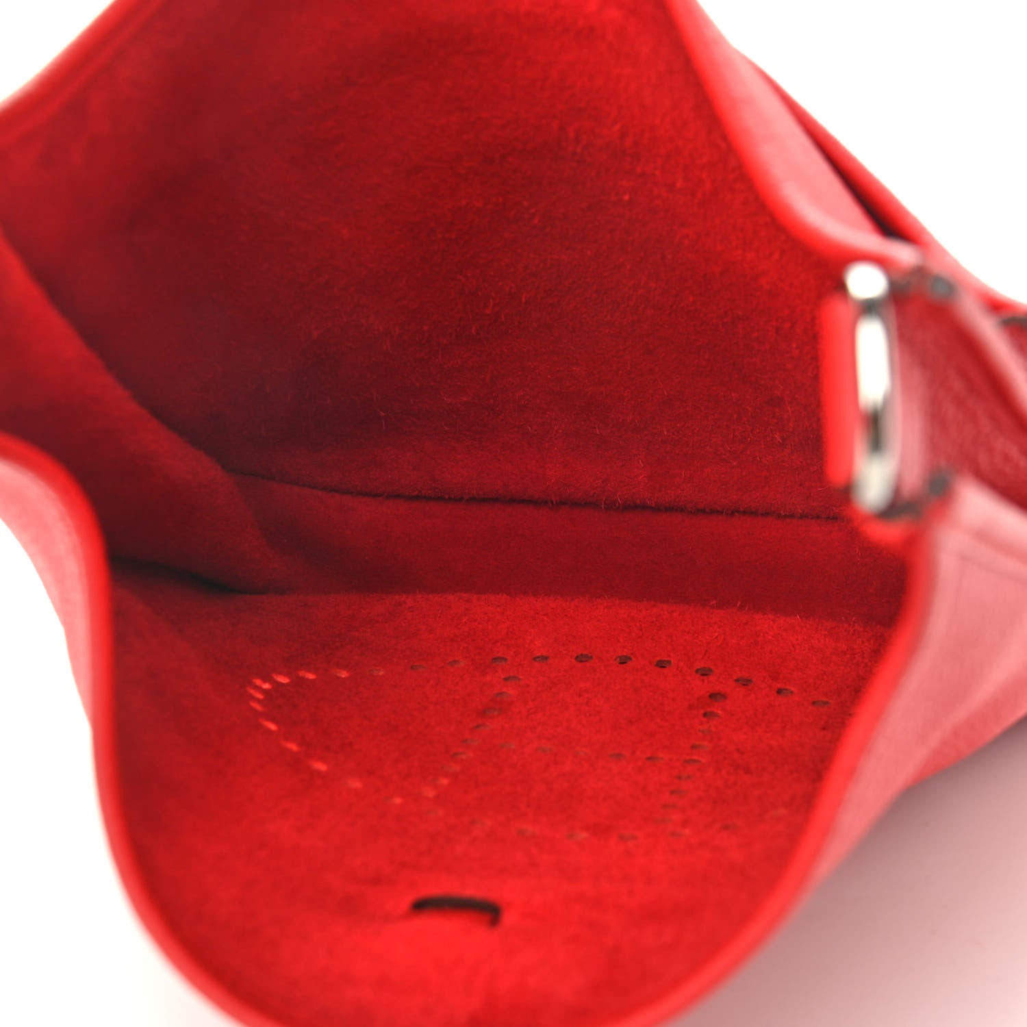 Hermes Taurillon Clemence Evelyne III GM Rouge Tomate 4 of 8
