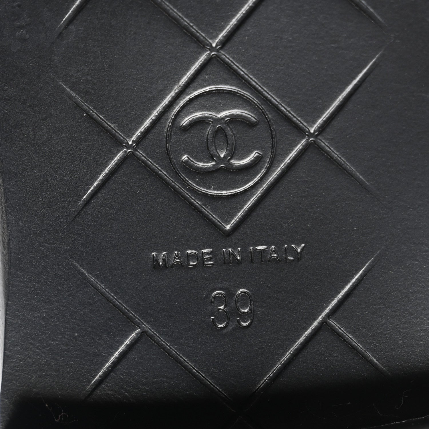 Chanel Lambskin Quilted CC Turnlock Loafers 39 Black 6 of 8