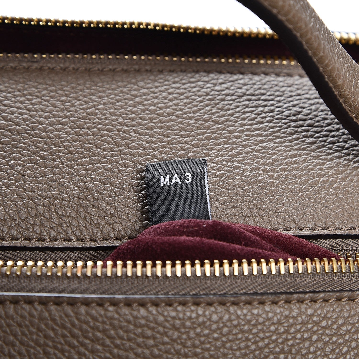 Mulberry Classic Grain Calfskin Small Hopton Clay 8 of 10