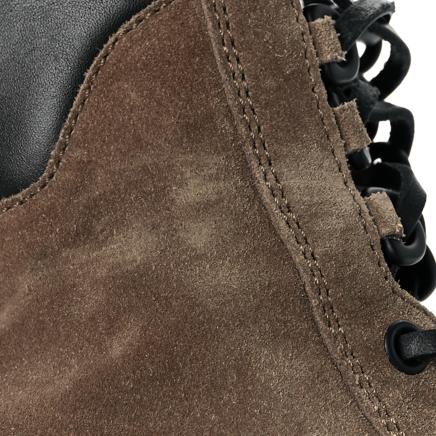Louis Vuitton Suede Calfskin Monogram Laureate Platform Desert Boots 35.5 Taupe 17 of 19