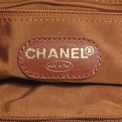 Chanel Lambskin Tortoise Chain CC Tote Brown 6 of 7