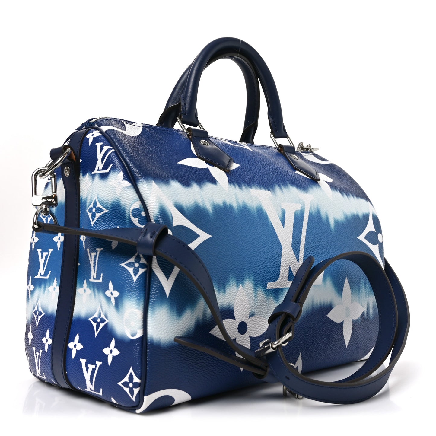 Monogram Escale Speedy Bandouliere 30 Blue