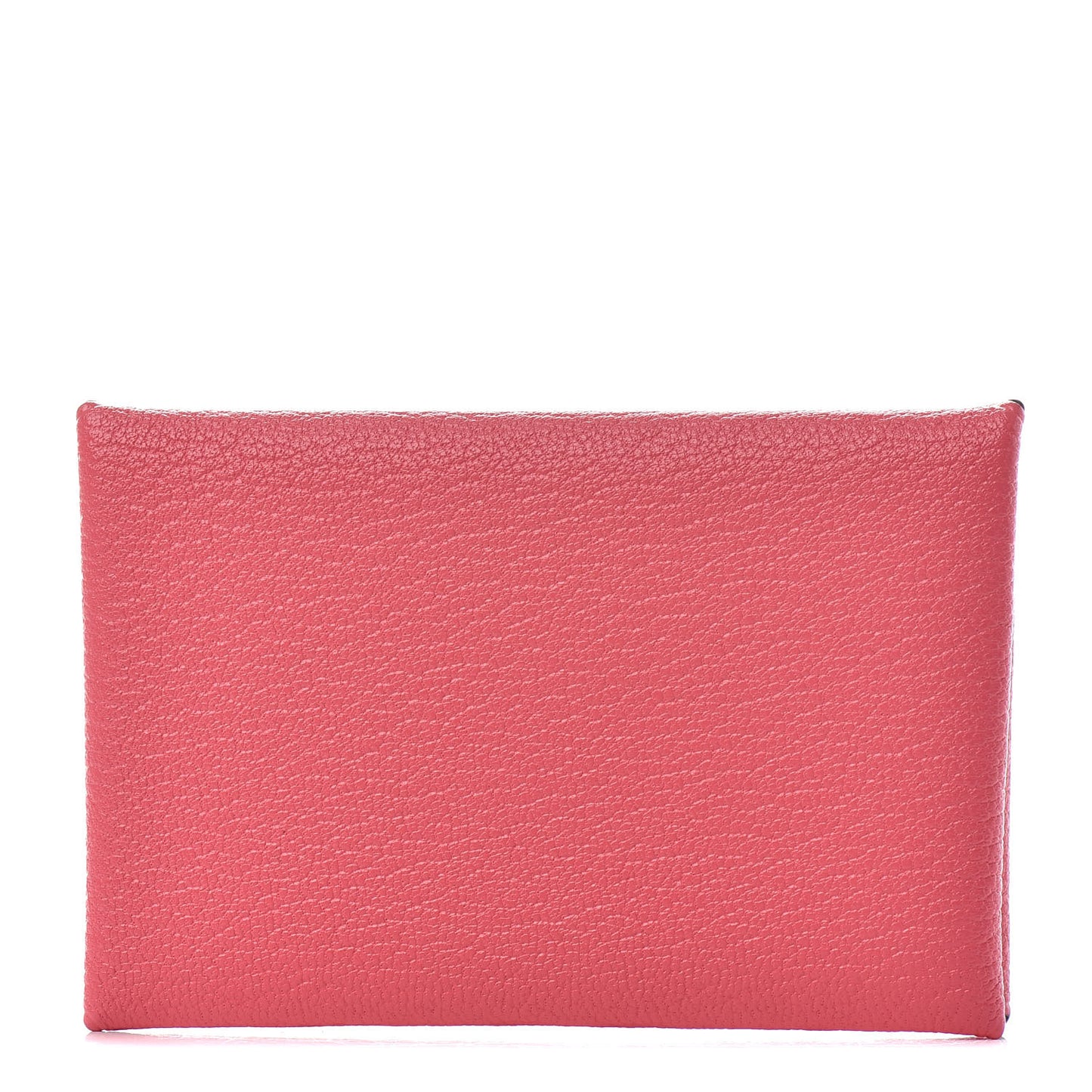 Chevre Mysore Calvi Card Case Rose Lipstick