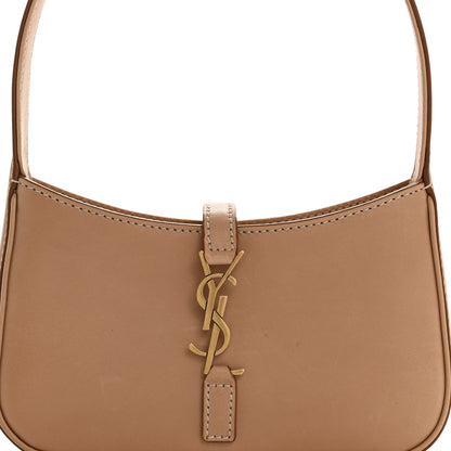 Saint Laurent Smooth Calfskin Le 5 A 7 Mini Hobo Vintage Brown 8 of 13
