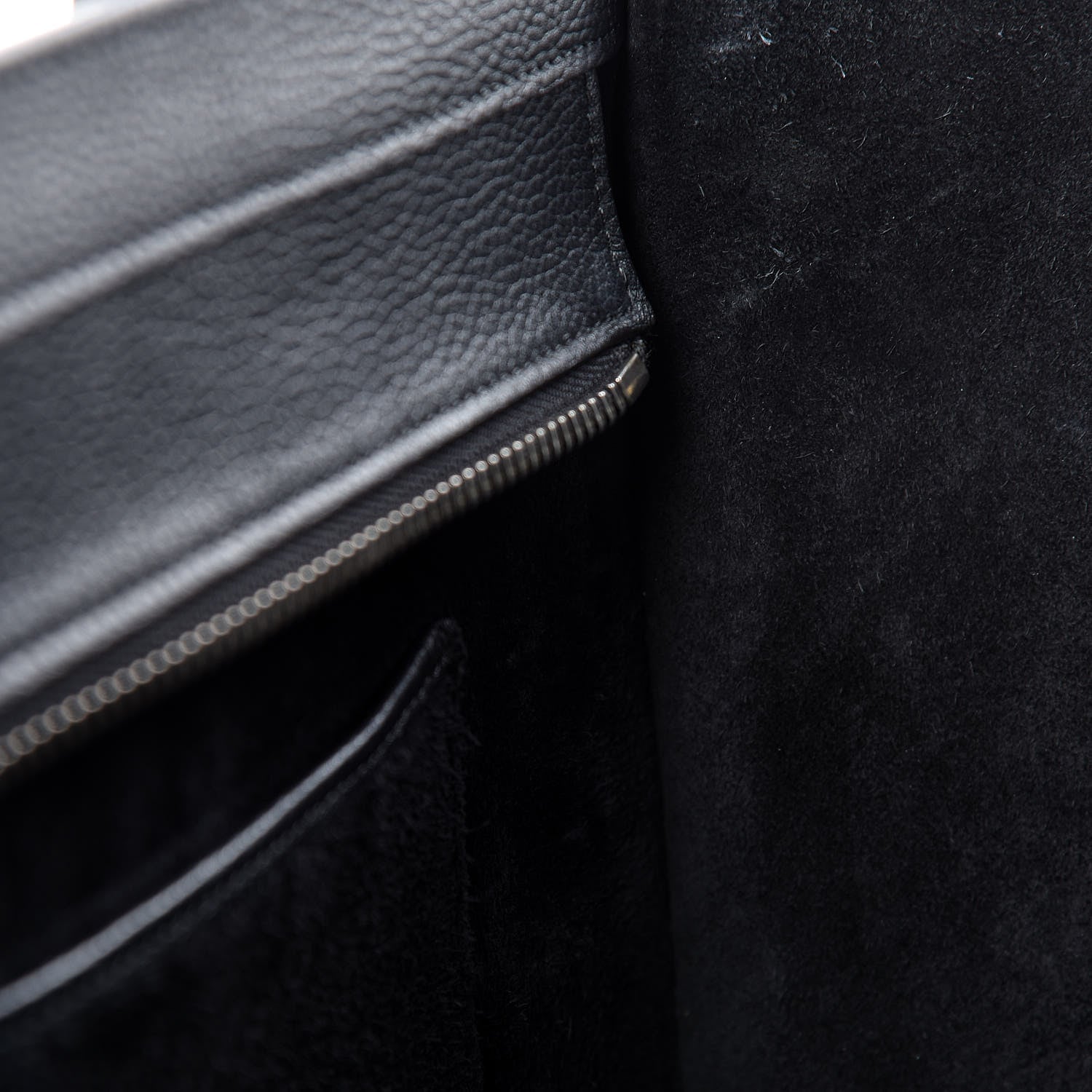Celine Drummed Calfskin Mini Luggage Black 11 of 12