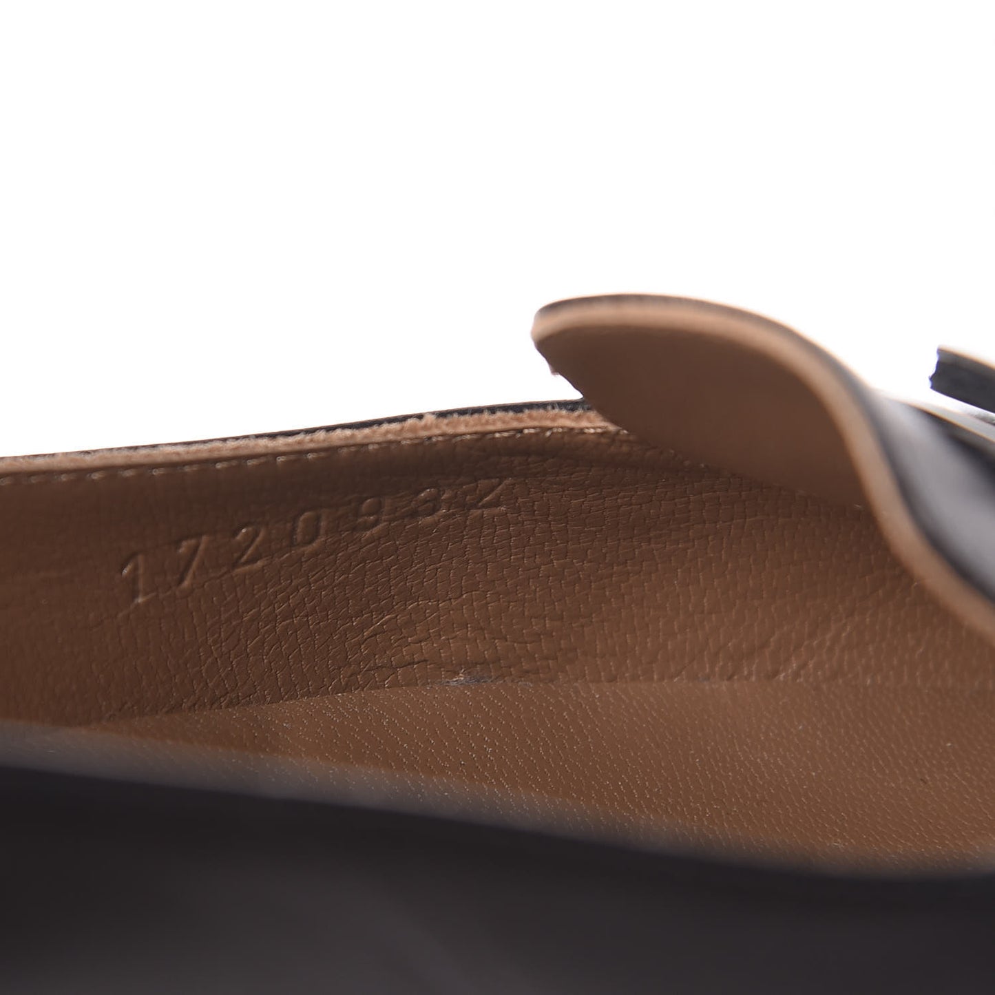 Calfskin Pegase Ballerina Flats 37 Black