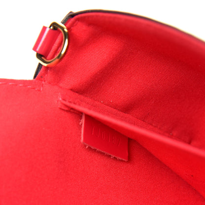 Louis Vuitton Vernis Felicie Pochette Chain Wallet Hot Pink 6 of 8