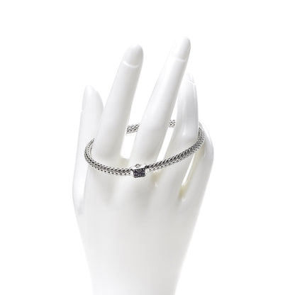 John Hardy Sterling Silver Amethyst 5mm Classic Chain Bracelet 2 of 5