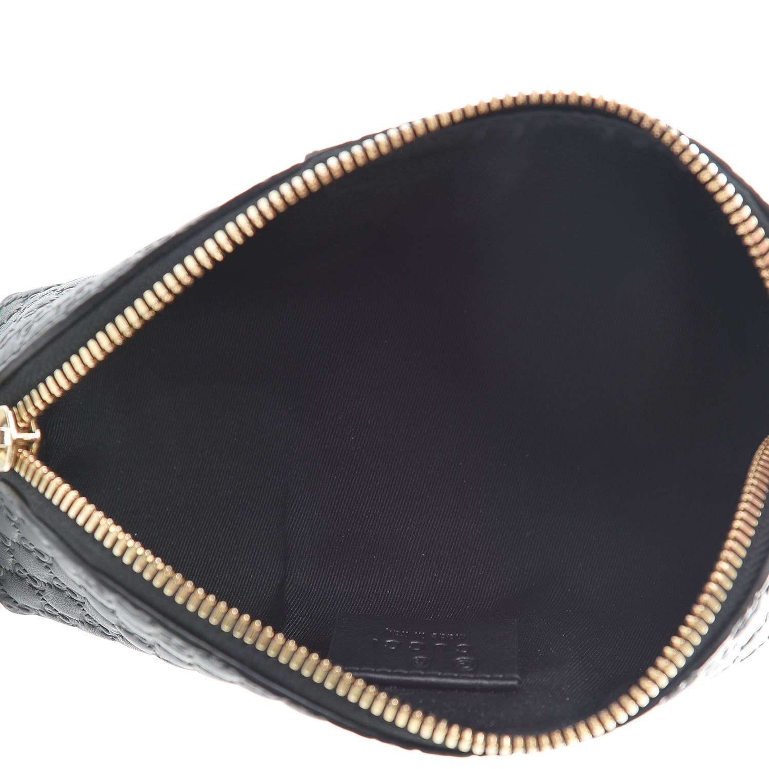 Gucci Guccissima Small Cosmetic Case Black 5 of 8