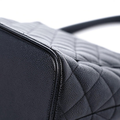 Chanel Caviar Quilted Medallion Tote Black 11 of 11