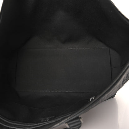 Christian Dior Grained Calfskin Embossed Dior Gravity Weekender 40 Black 4 of 11