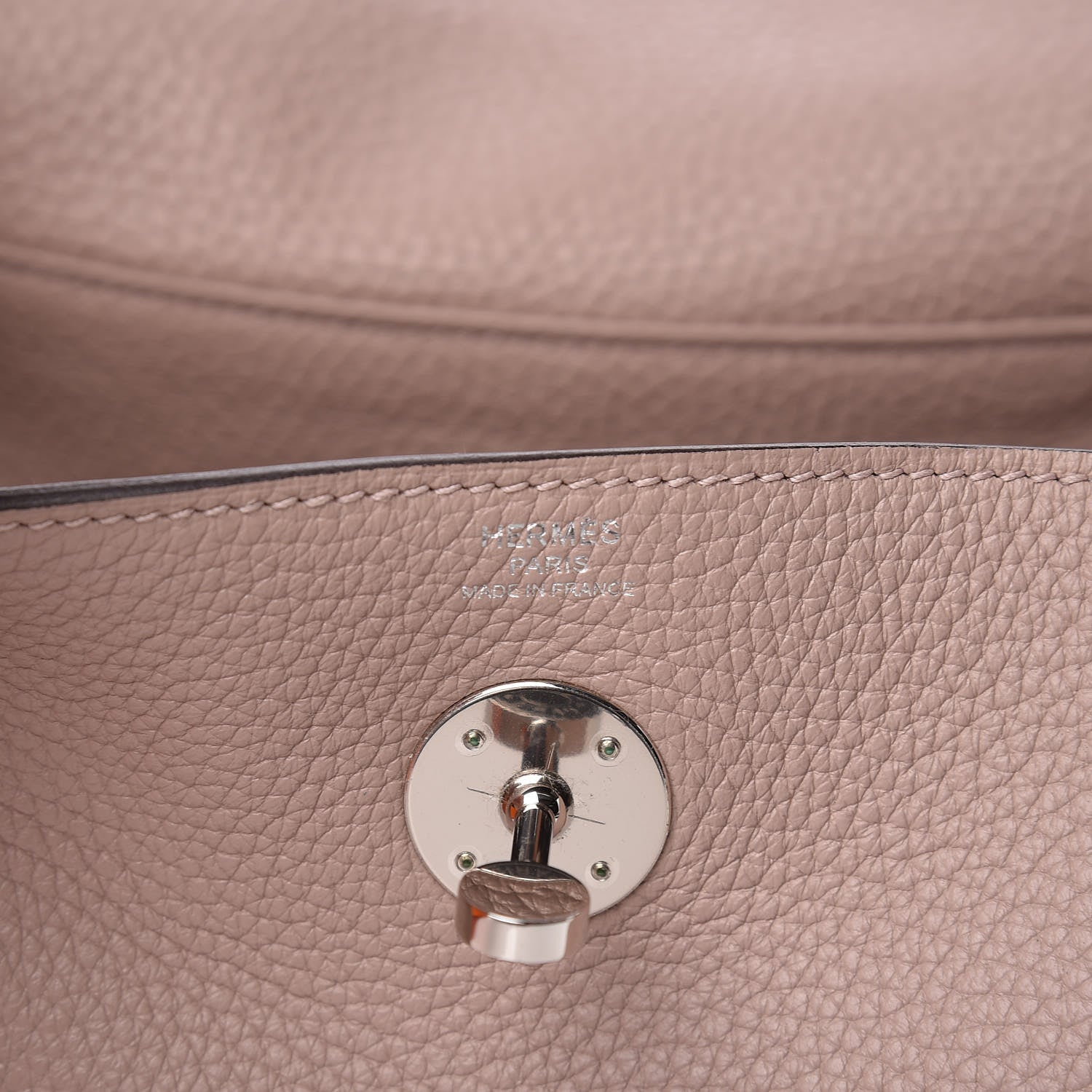 Hermes Taurillon Clemence Lindy 26 Glycine 6 of 11
