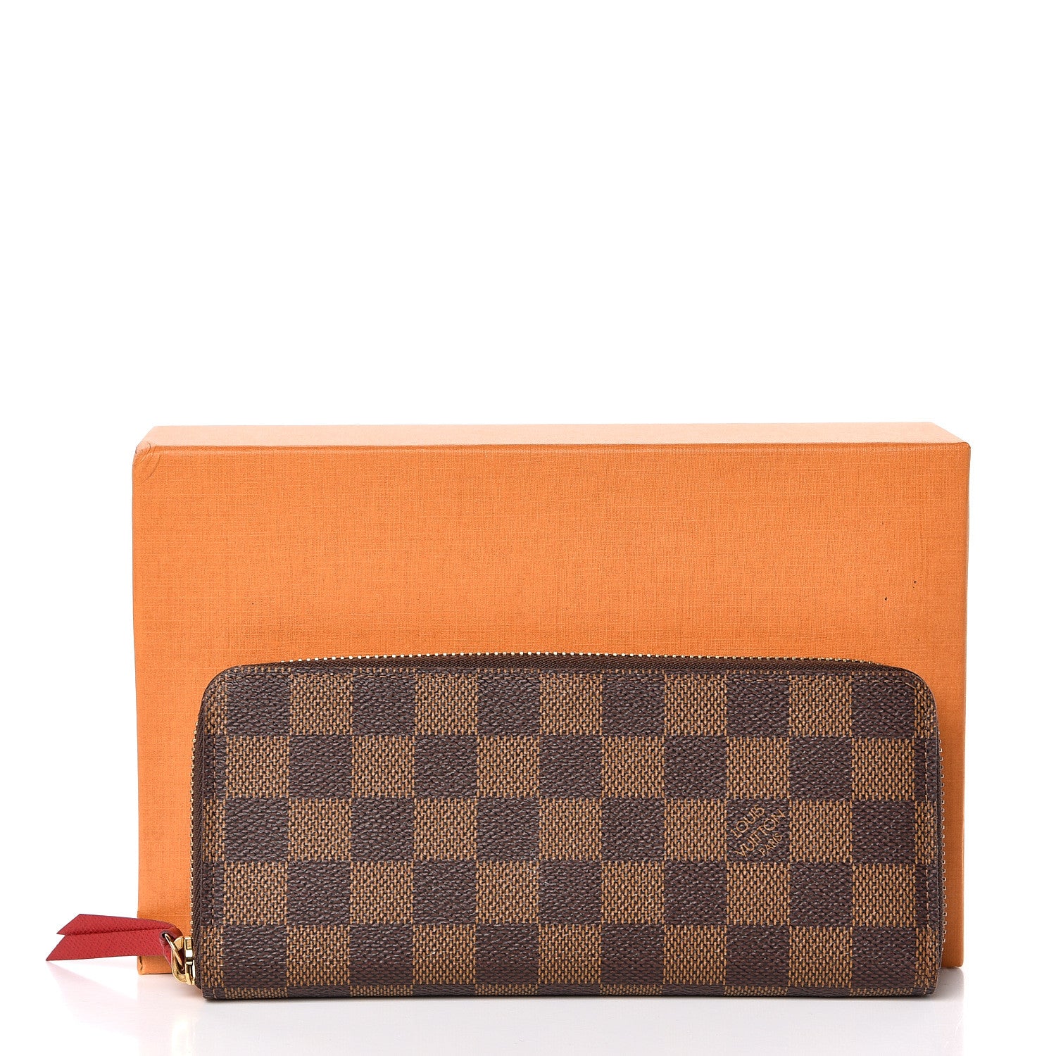Louis Vuitton Damier Ebene Clemence Wallet 8 of 8