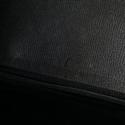 Hermes Taurillon Clemence Birkin 35 Black 13 of 14