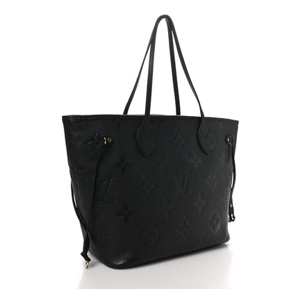 Louis Vuitton Empreinte Monogram Giant Neverfull MM Black 3 of 9