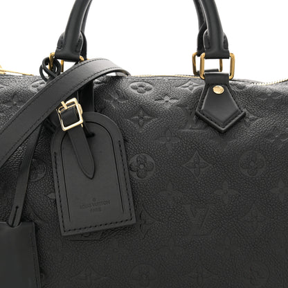 Louis Vuitton Empreinte Monogram Speedy Soft 30 Black 7 of 9