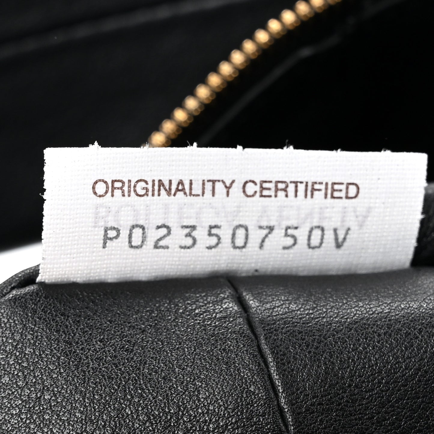 Calfskin Mini Double Knot Bag Black