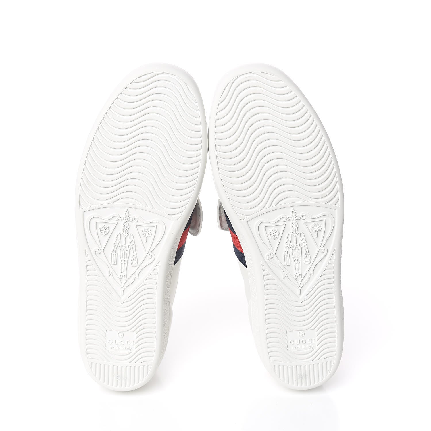 Gucci Calfskin Ayers Web Blind for Love Embroidered Womens Ace Sneakers 36.5 White 5 of 10