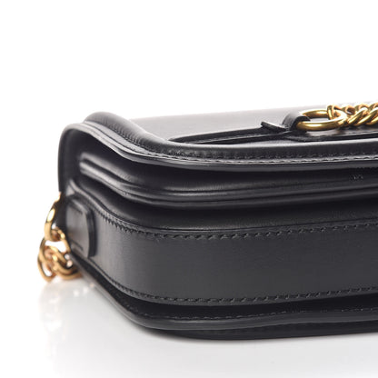 Burberry Smooth Calfskin Link Shoulder Bag Black 9 of 10