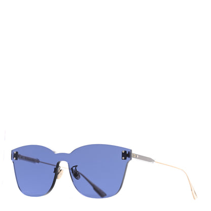 Christian Dior Mirrored Color Quake 2 Sunglasses Blue 1 of 7