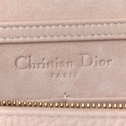 Christian Dior Grained Calfskin Diorama Wallet on Chain Pouch Rose Poudre 6 of 9