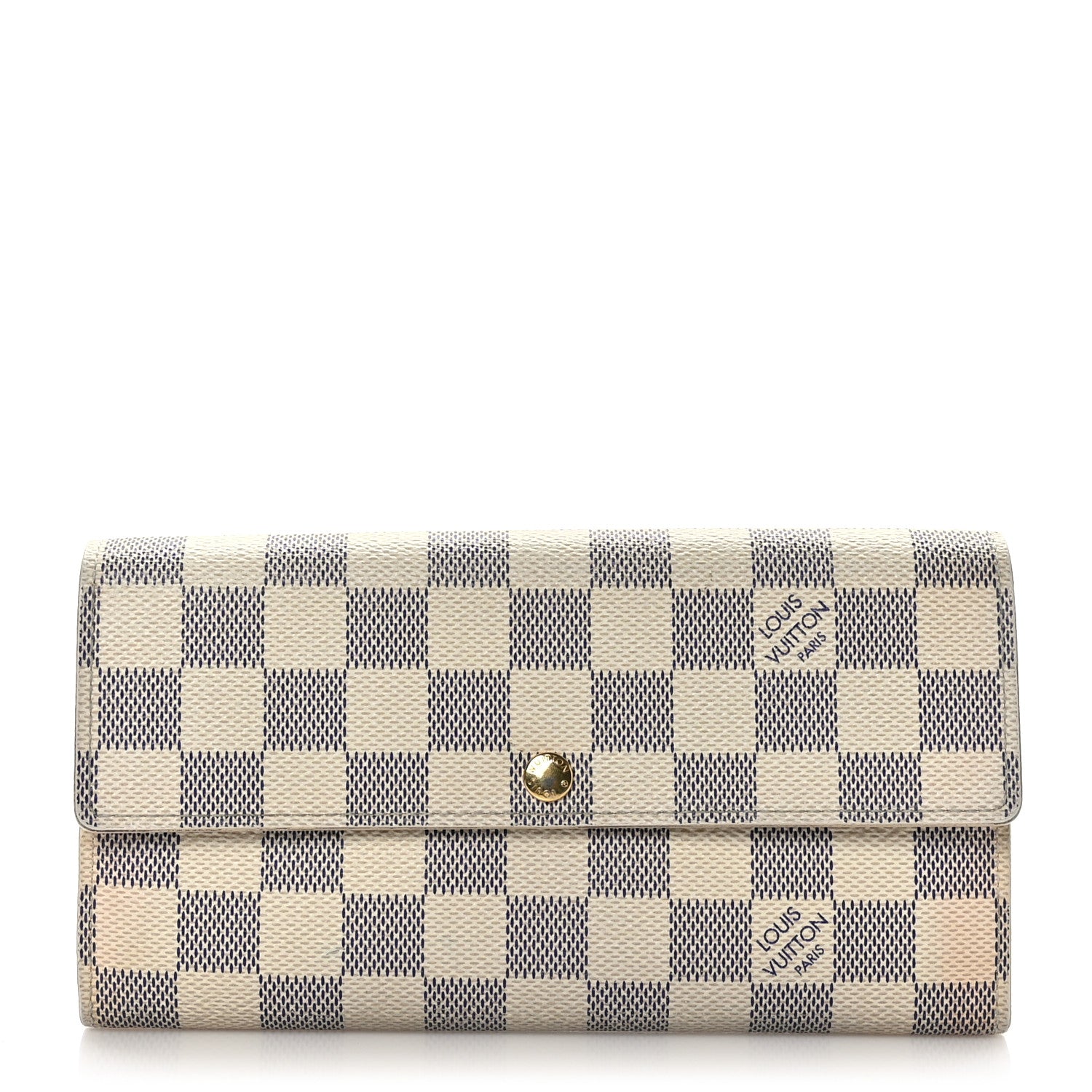 Louis Vuitton Damier Azur Sarah Wallet 1 of 10