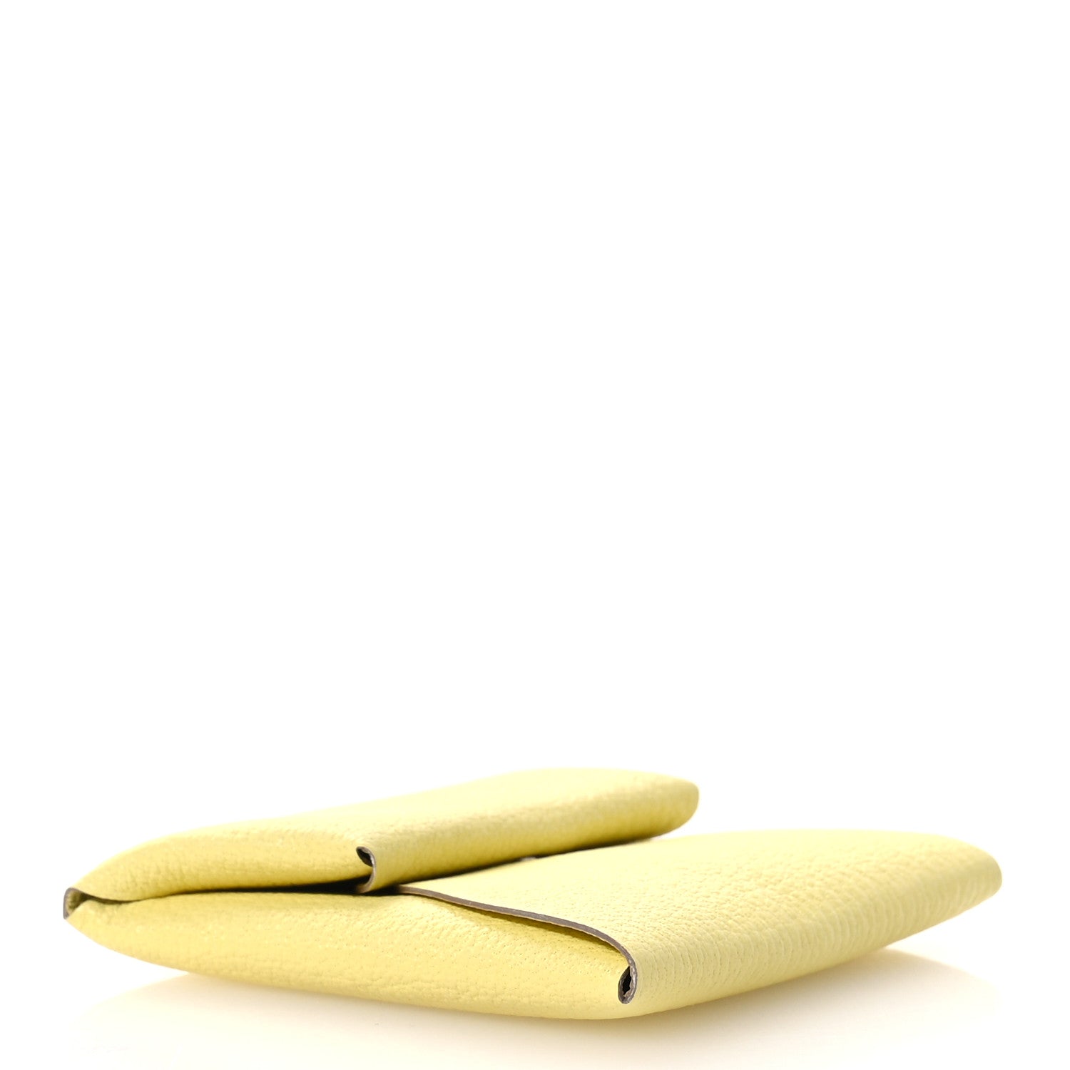 Hermes Chevre Mysore Bastia Coin Purse Lime 4 of 8