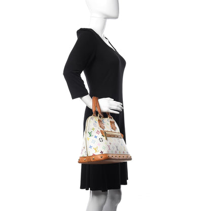 Louis Vuitton Monogram Multicolor Alma White 2 of 14