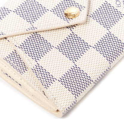 Louis Vuitton Damier Azur Compact Origami Wallet 6 of 7