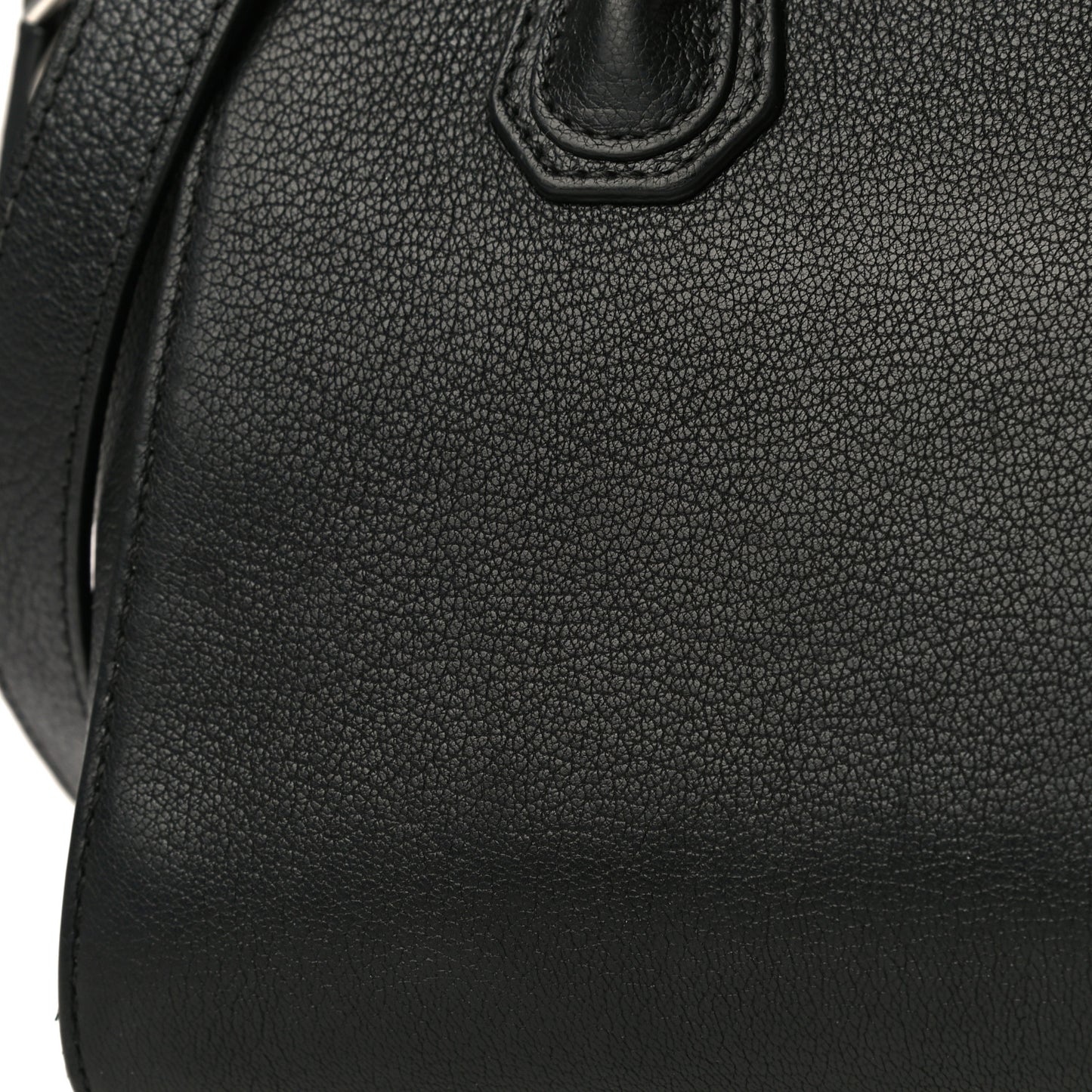 Sugar Goatskin Mini Antigona Black